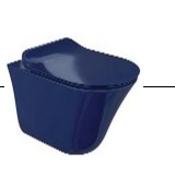 MODERNLIFE EDGE WH BOWL HP1 +SEAT HP1 (PEACOCK BLUE )